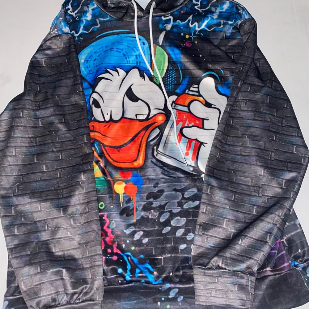 Disney Donald Duck Graffiti Hoodie